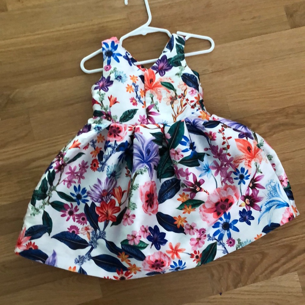 Pippa & Julie floral spring dress 3T